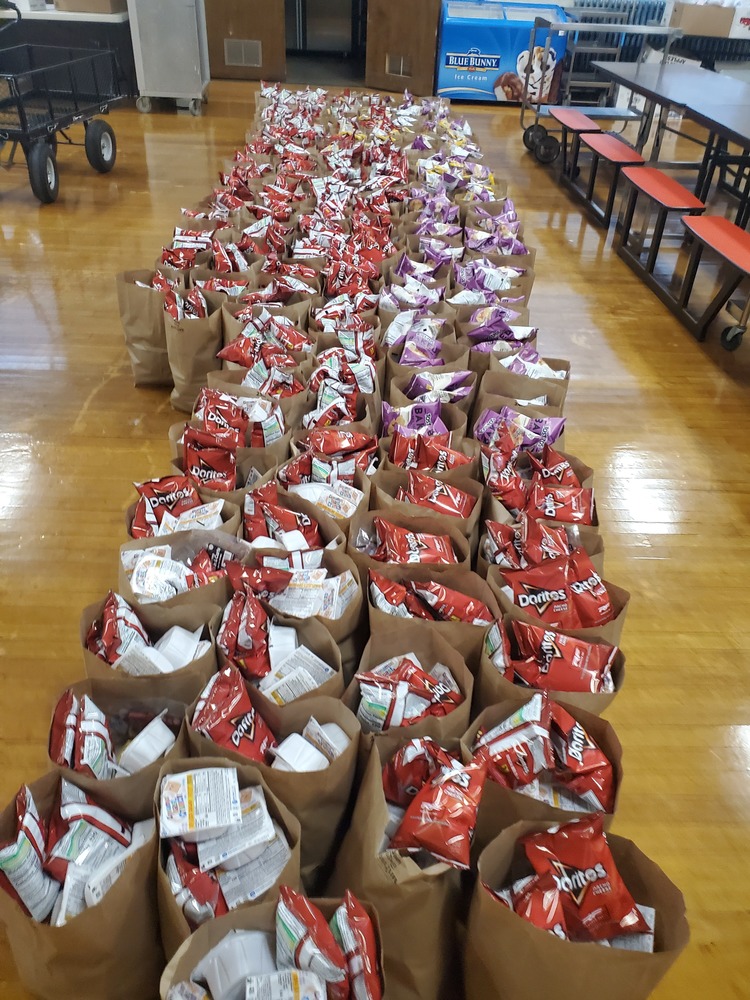 Food bags for Thanksgiving holidays
