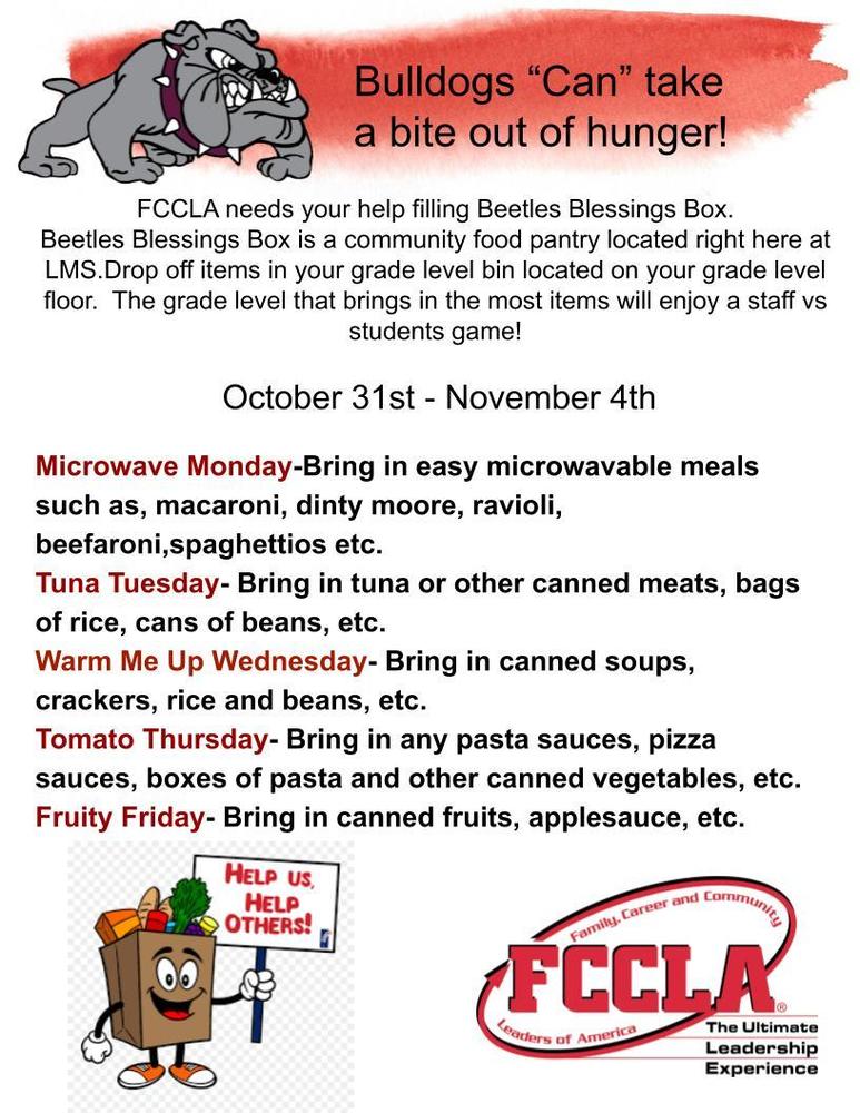 FOOD DRIVE FLYER