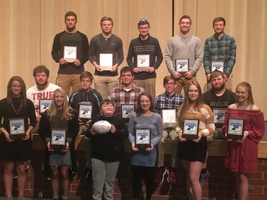 PCHS Fall sports awards ceremony