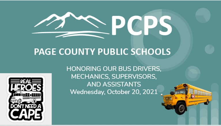 PCPS Honoring our bus drivers and mechanics and assistants