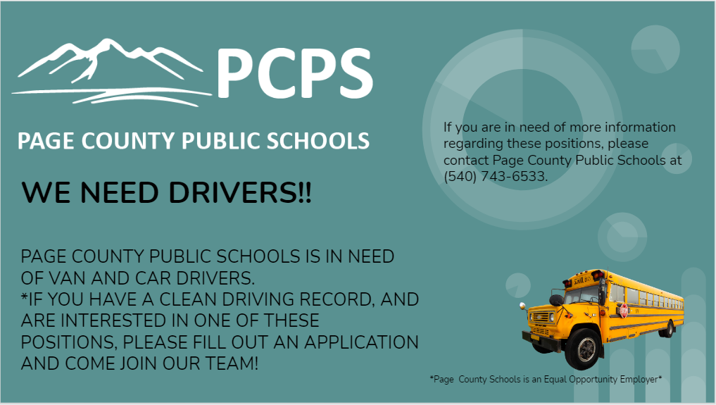 Drivers needed