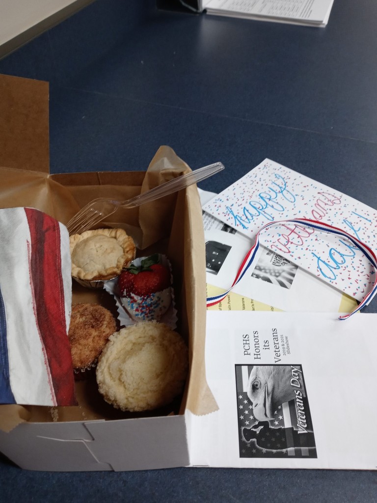 goodies for vets from FCCLA