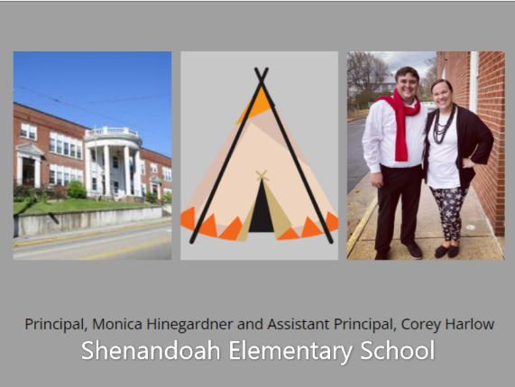 Shenandoah Elementary School, Monica Hinegardner and Corey Harlow