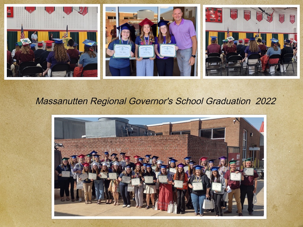 Massanutten Regional Governors School Graduation 2022