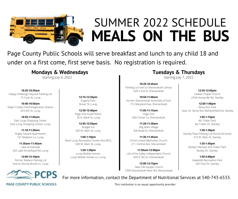Meals on the Bus