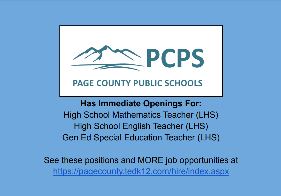 job openings PCPS