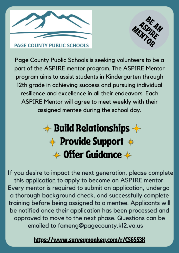 BECOME A MENTOR AT PCPS